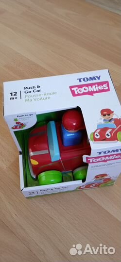 Инерционная машинка Tomy push & go