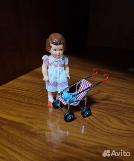 Коляска мини Колясочка для пупсика куклы