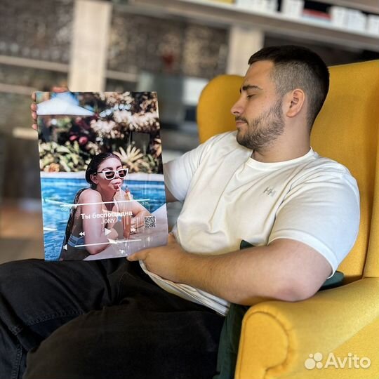 Витраж с вашим фото