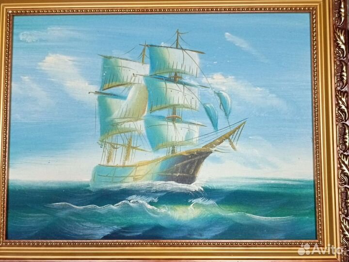 Картина маслом на холсте большая