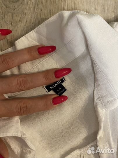 Рубашка белая для девочки