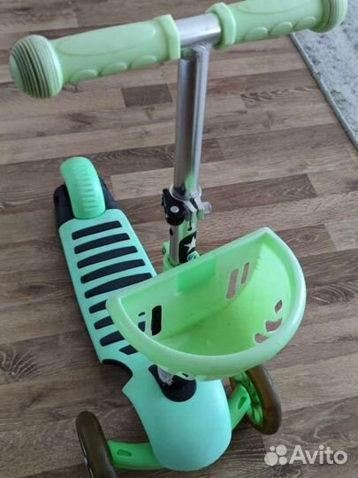 Самокат детский трехколесный