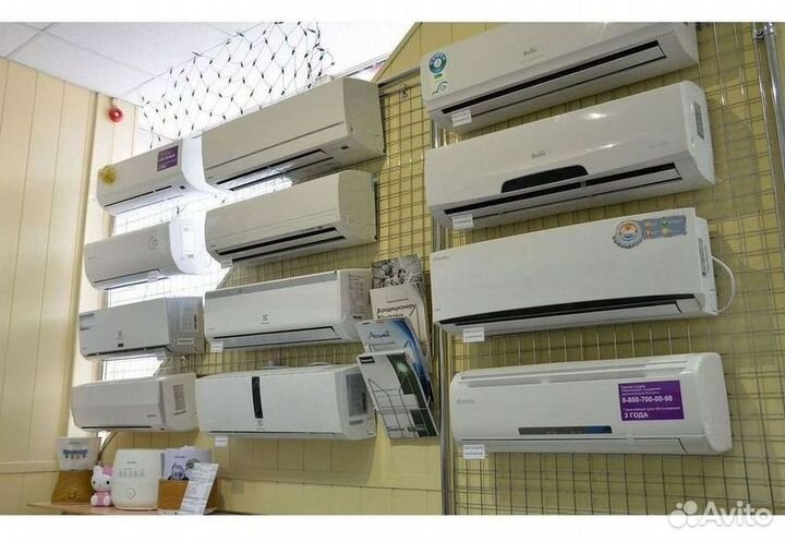 Сплит система с установкой