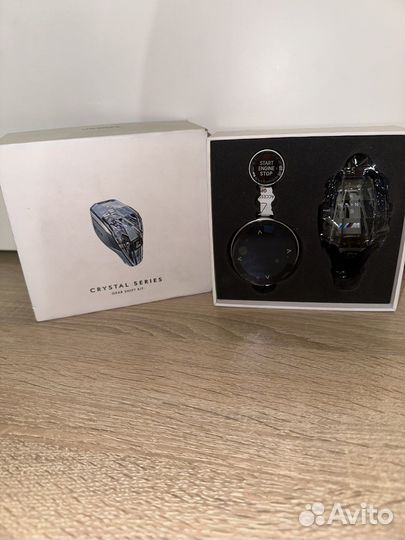 Хрустальная ручка bmw