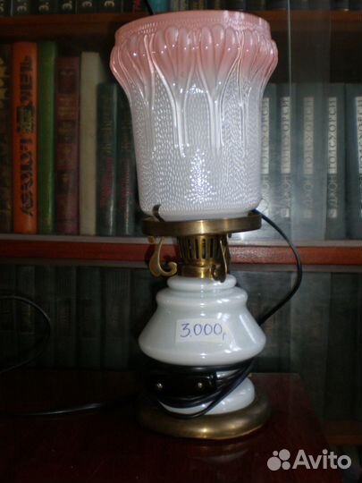 Винтажная настольная лампа 1982 год СССР