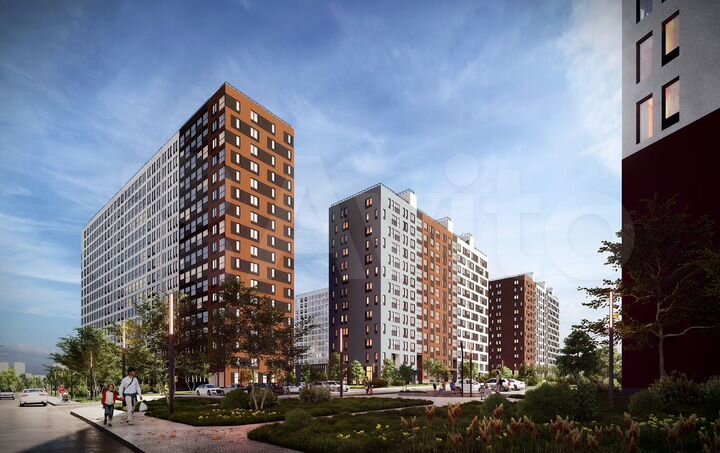 1-к. квартира, 36,7 м², 9/17 эт.