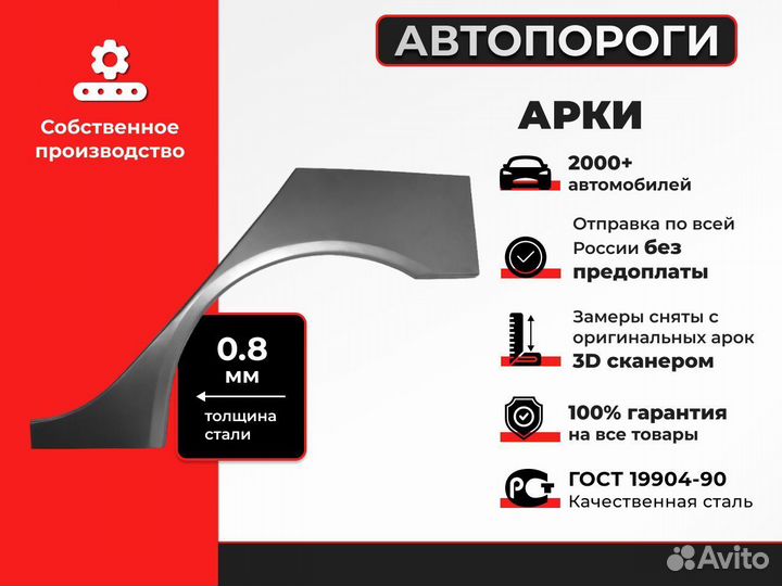 Ремонтная арка Mitsubishi Lancer 9 Универсал