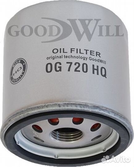 Фильтр масляный двигателя saab OG720HQ