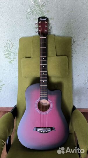 Акустическая гитара новая, 3/4