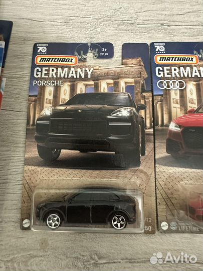 Matchbox машинки 1:64 модели авто germany