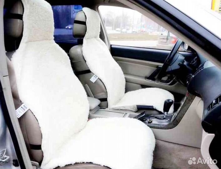 Меховые накидки на сиденья автомобиля Тюмень
