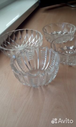 Хрусталь, салатница