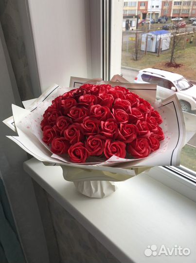 51 роза роза из мыла