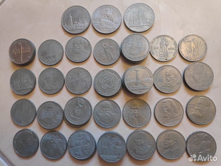 Юбилейные рубли СССР