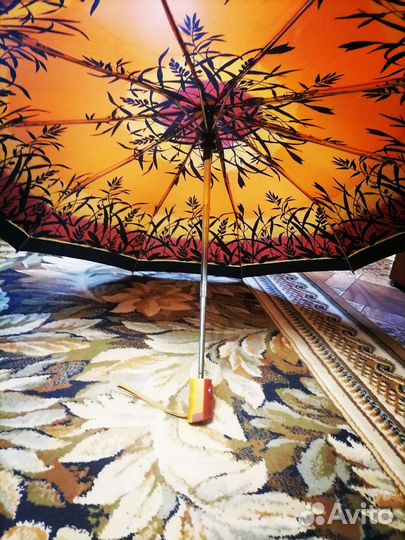 Зонт складной автоматический,три расцветки