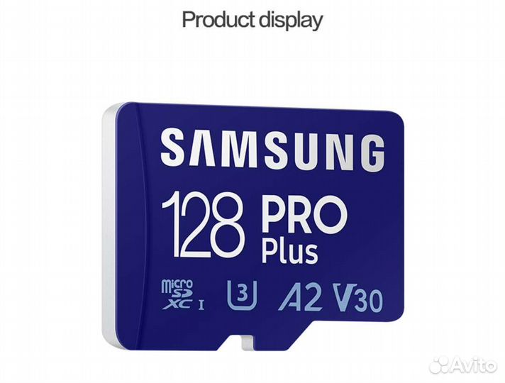 128Gb Samsung Pro Plus Высокоскоростная карта памя