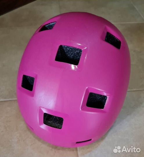 Шлем oxelo 52-54р + защита на 6-9лет