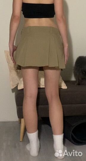 Юбка мини на низкой посадке Lime