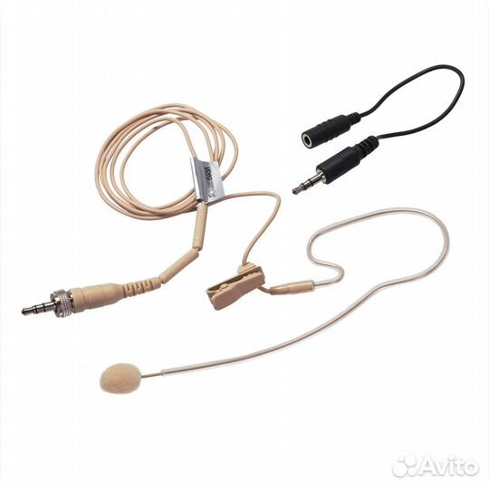 Микрофон головной GreenBean VoiceHead VH2 flesh S