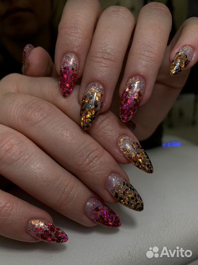 Маникюр, педикюр, брови