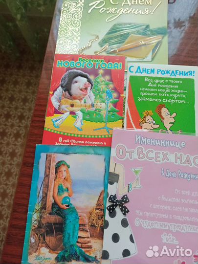 Открытки СССР, календарик 2004 года