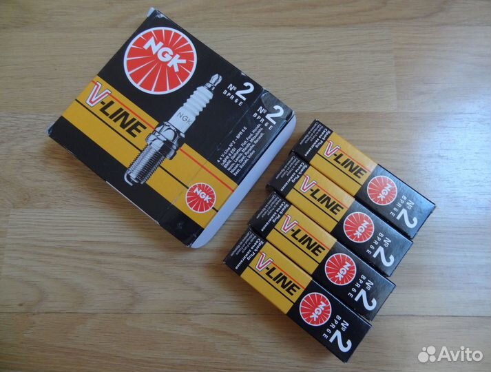 Шевролет Ланос свечи зажигания Denso NGK