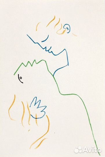 Жан Кокто. Книга художника с 40 литографиями, 1957