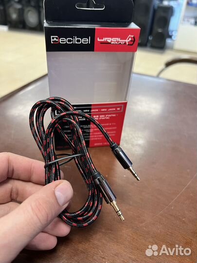Кабель mini Jack 3.5 мм Aux Урал Decibel, медь
