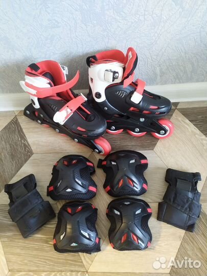 Роликовые коньки раздвижные 26-29