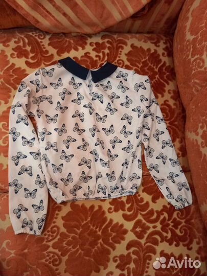 Блузка для девочки 122 128