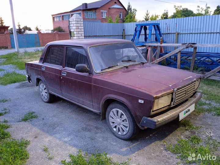 ВАЗ 2107 1.6 МТ, 2007, 22 789 км