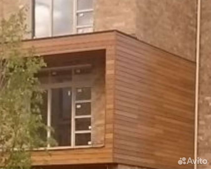 Планкен лиственница для фасада Покраска Монтаж