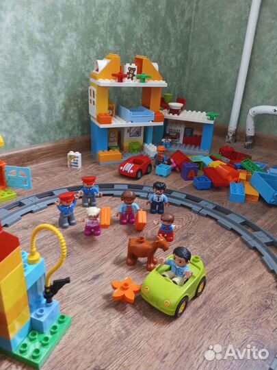 Lego duplo поезд Lego guplo ферма лего дупло