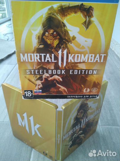 Mortal kombat 11 ps4 steelbook
