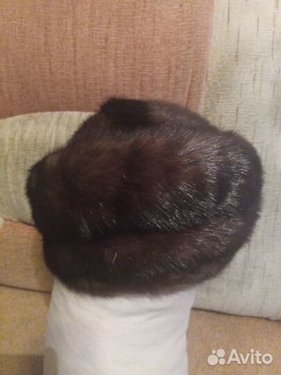 Шапка норковая женская