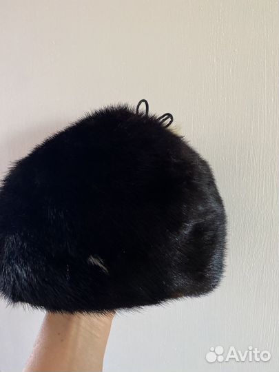 Шапка норковая женская 56 57 бу