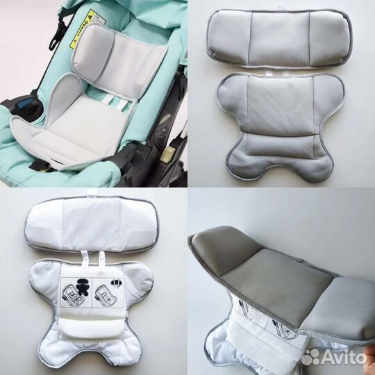 Вкладыш для новорожденного FooFoo 4в1 (Doona)