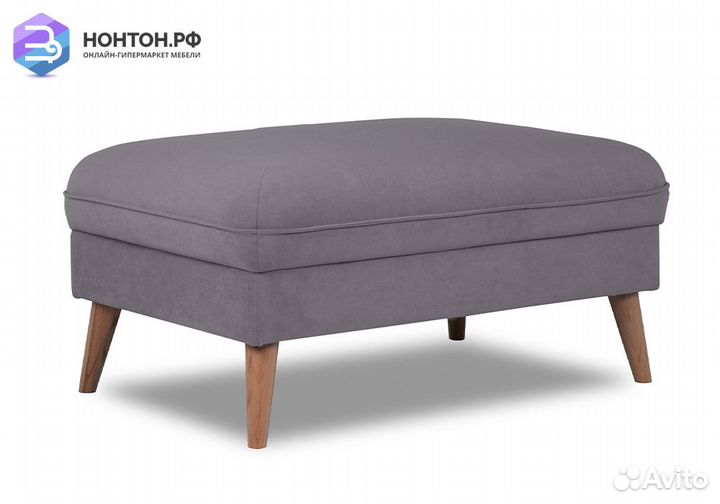 Банкетка Энн серая