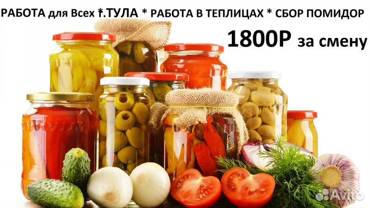 Сортировка работа в Туле с жильём З/п Еженедельно