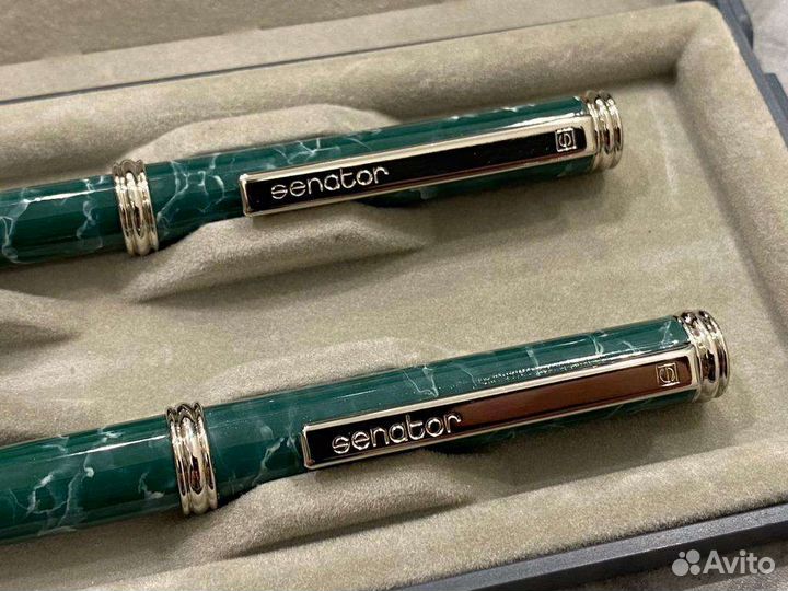 Senator перьевая и шариковая ручка
