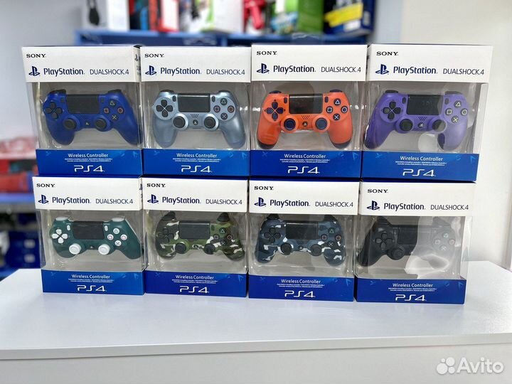 PS4 геймпады новые