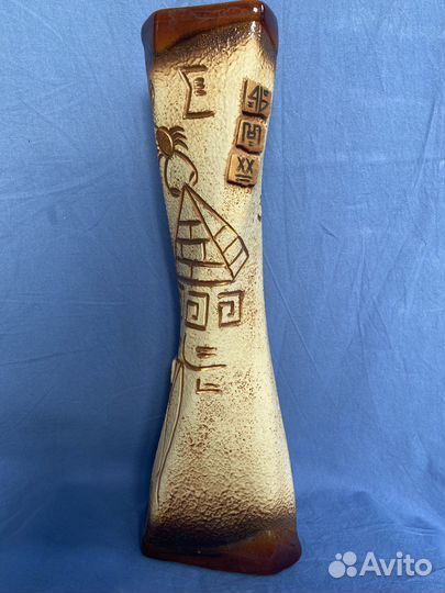 Ваза для цветов керамика в египетском стиле