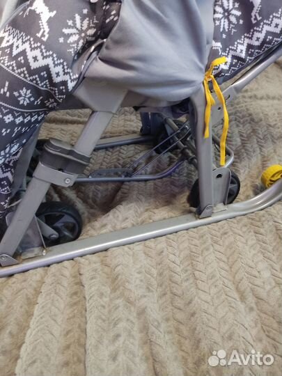 Детские санки коляска