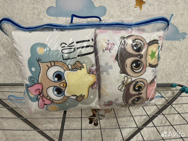 Бортики в детскую кроватку