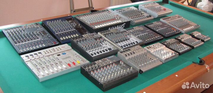 Микшерный пульт 17шт Микшер Yamaha Behringer Alto