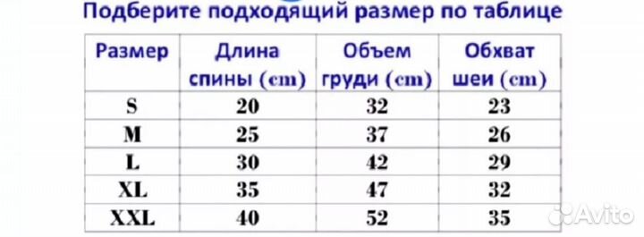 Одежда для собак