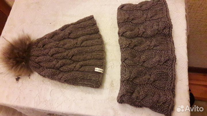 Шапка и шарф-снуд