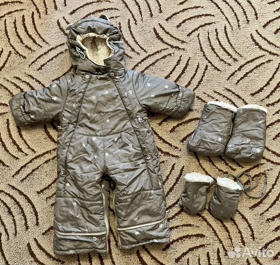 Зимний комбинезон-конверт