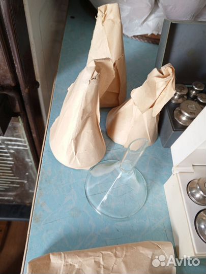 Аптечные воронки из стекла