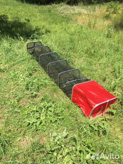 Садок рыболовный прорезиненный